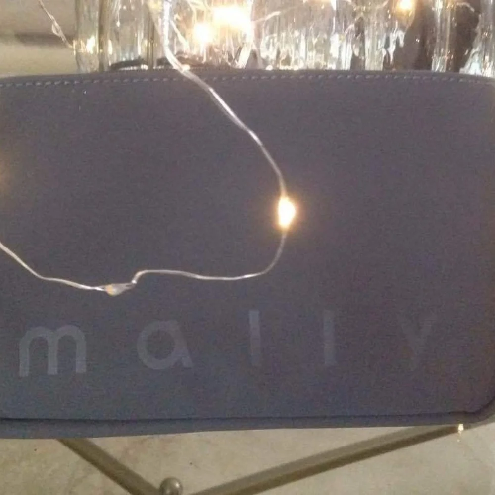 Mally Beauty Grey Cosmetics Makeup Bag - BRAND NEW